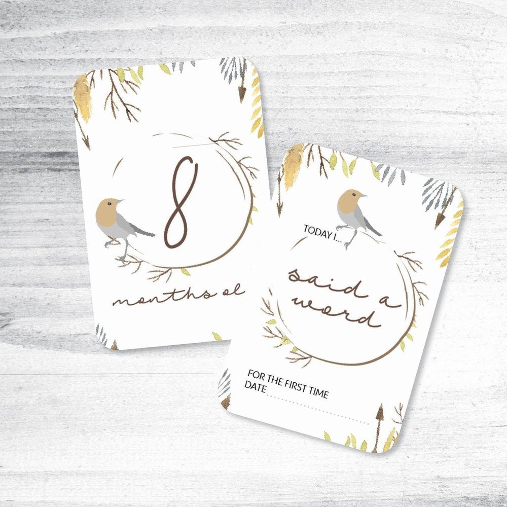 Baby Milestone Cards - Boho Gender Neutral – Mini Haven