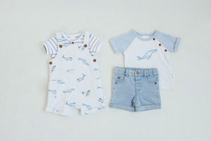 SS25 - Mid Wash Denim Shorts