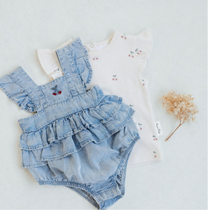 SS25 - Flutter Top - Cherry