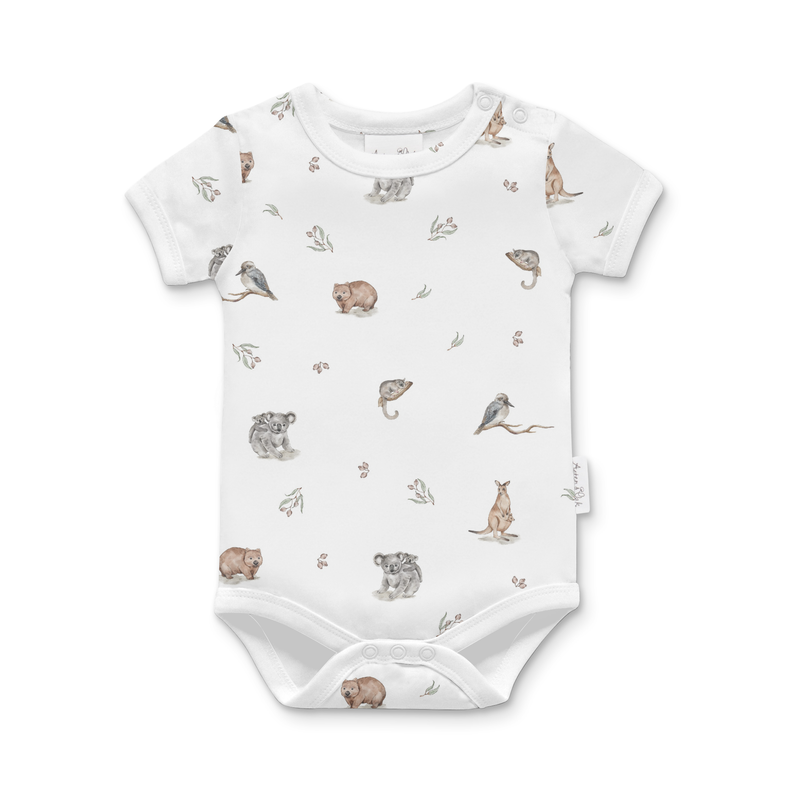 SS25 - Onesie - Native Animals