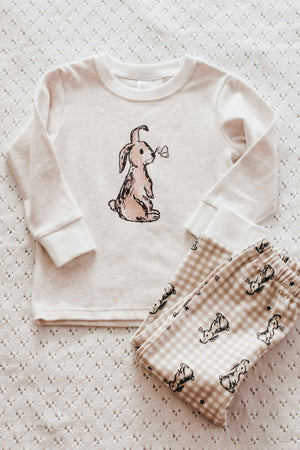 EASTER 2026 - Kid's PJ's - Gingham Bunny **PREORDER**