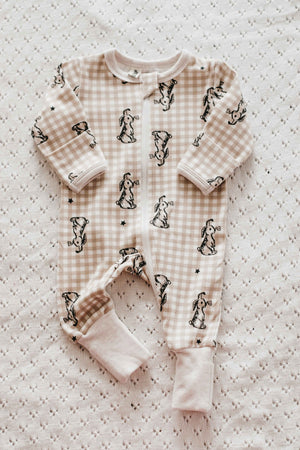 EASTER 2026 - Zipsuit - Gingham Bunny **PREORDER**