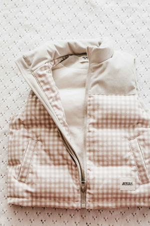 EASTER 2026 - Puffer Vest - Gingham **PREORDER**