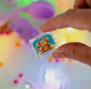 Glo Pals Cube - Zoo Animals Light-Up Set 6pk