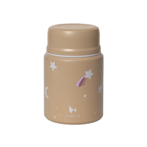 Fabelab - Thermo Food Jar - Shooting Star - Caramel