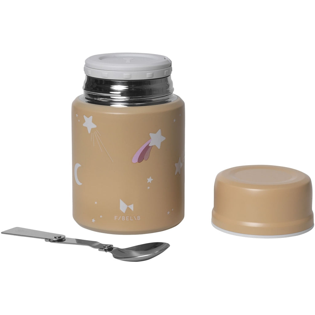 Fabelab - Thermo Food Jar - Shooting Star - Caramel