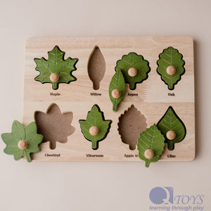 Montessori Leaf Puzzle