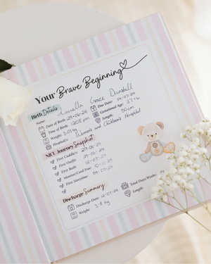 Book - Brave Beginnings - The Incredible Journey of a NICU Baby