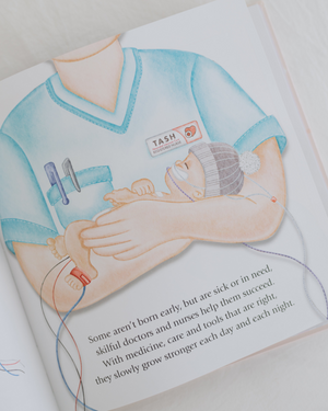 Book - Brave Beginnings - The Incredible Journey of a NICU Baby