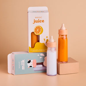Tiny Tummies Magic Milk & Juice Bottle Sets