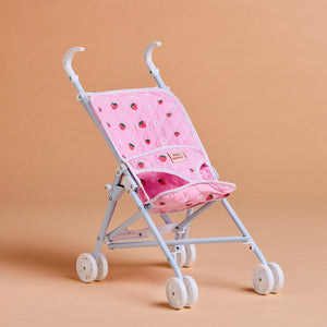 Tiny Harlow - Folding Dolls Stroller - Strawberry Picnic