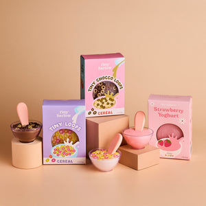 Tiny Tummies - Food Bowl - Tiny Chocco Loops Cereal