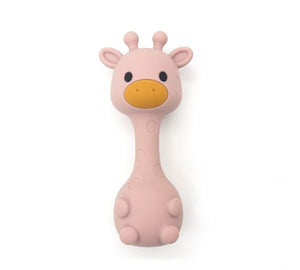Silicone Giraffe Rattle