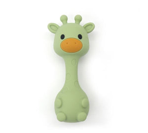 Silicone Giraffe Rattle