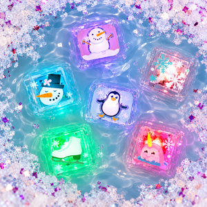 Glo Pals Cube - WINTER Light-Up Set 6pk