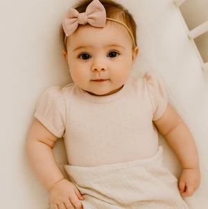 SS25 - Ruffle Top - Bloom Pointelle