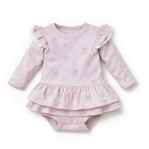 AW26 - Dress Onesie - Lilly Bow