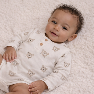 AW26 - Henley Romper - Byron Bear