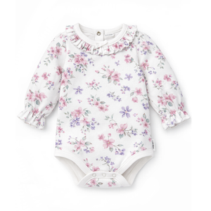 AW26 - Ruffle Onesie - Pastel Bloom