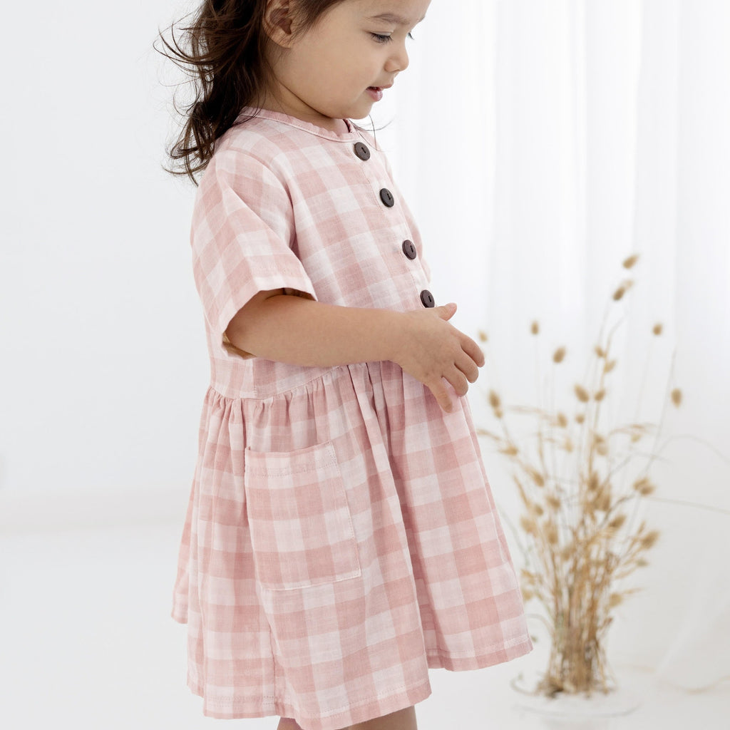 SS23 Dress - Pink Gingham (ONY SIZE 0 LEFT)