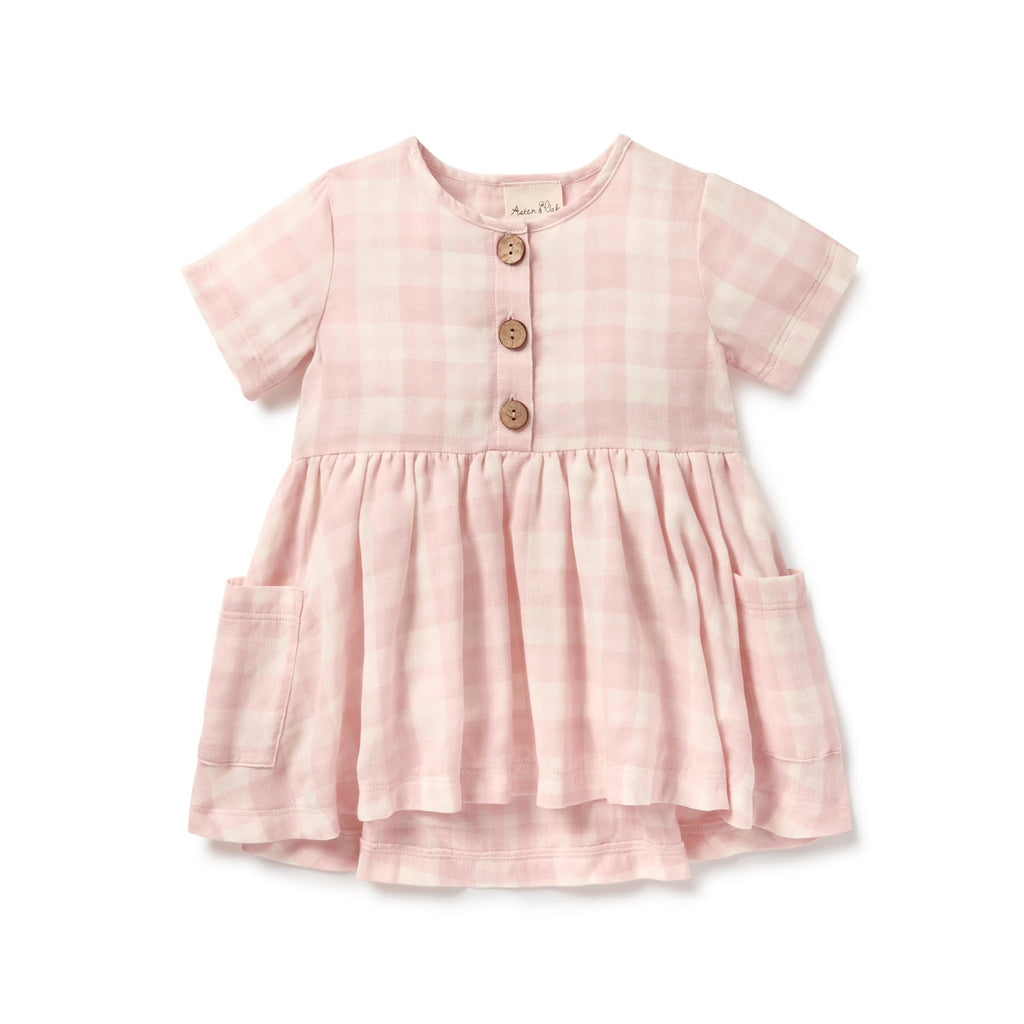 SS23 Dress - Pink Gingham (ONY SIZE 0 LEFT)