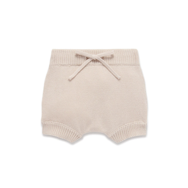 SS24 - Knit Shorts - Oatmeal