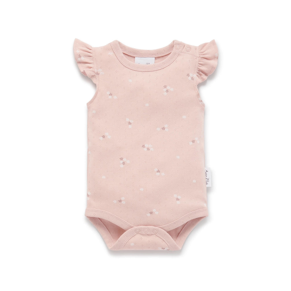 SS24 - Pointelle Onesie - Rose Petal