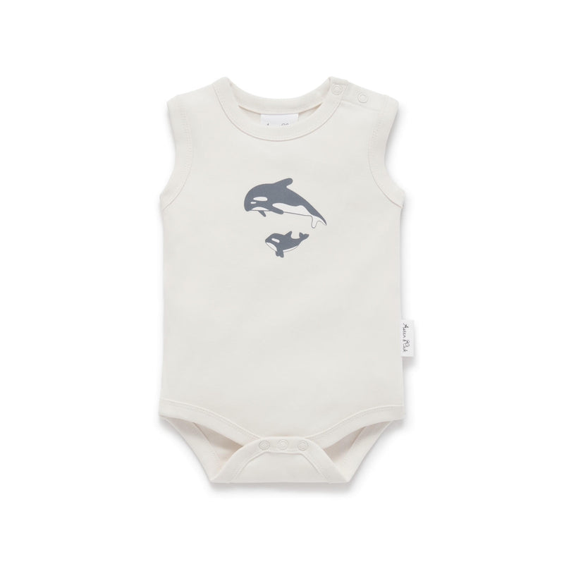 SS24 - Singlet Onesie - Orca Print