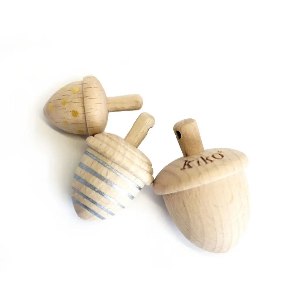 Kiko + Dongri - Acorn Spinning Tops