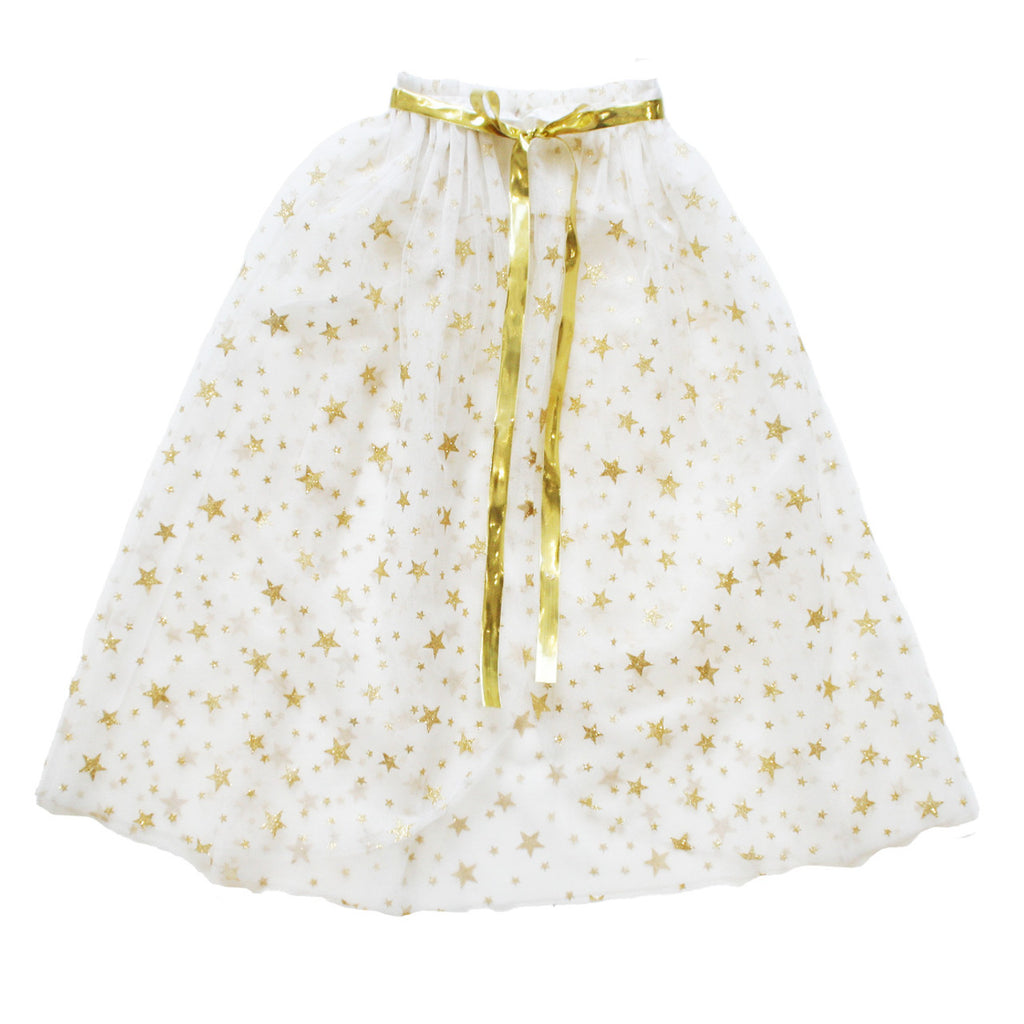 Cape - Ivory Tulle Star