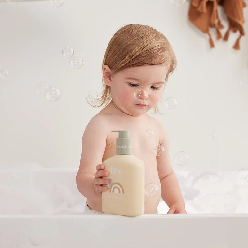 al.ive Baby Duo - Hair/Body Wash & Lotion - Gentle Pear