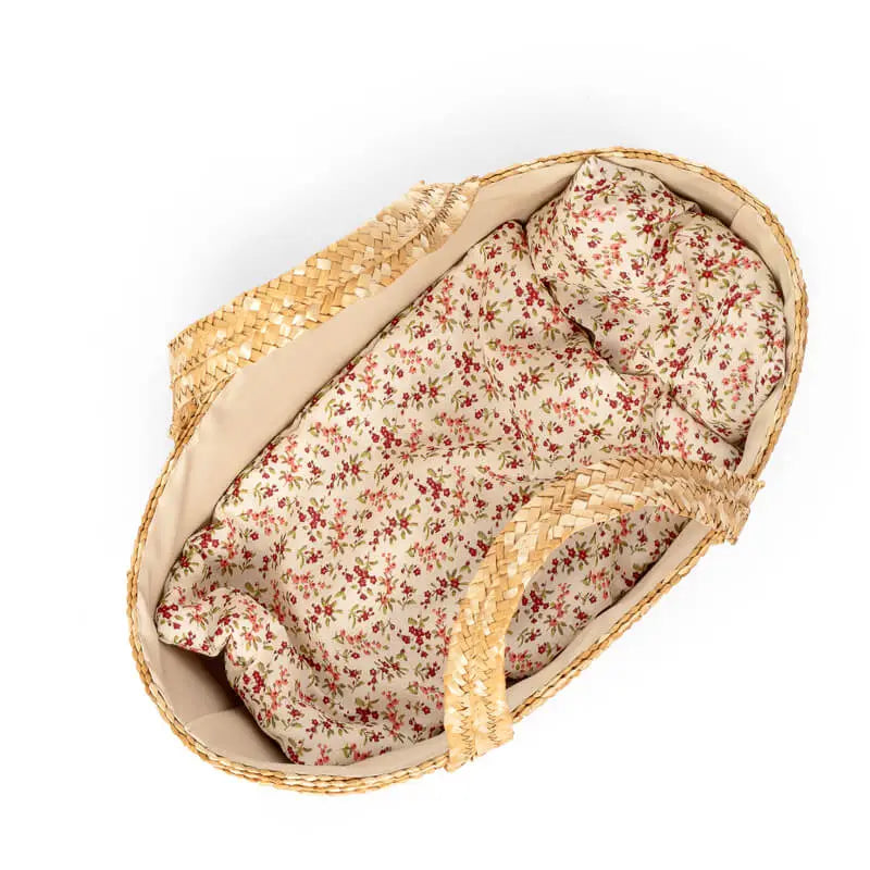 By Astrup Doll Weaved Moses Basket