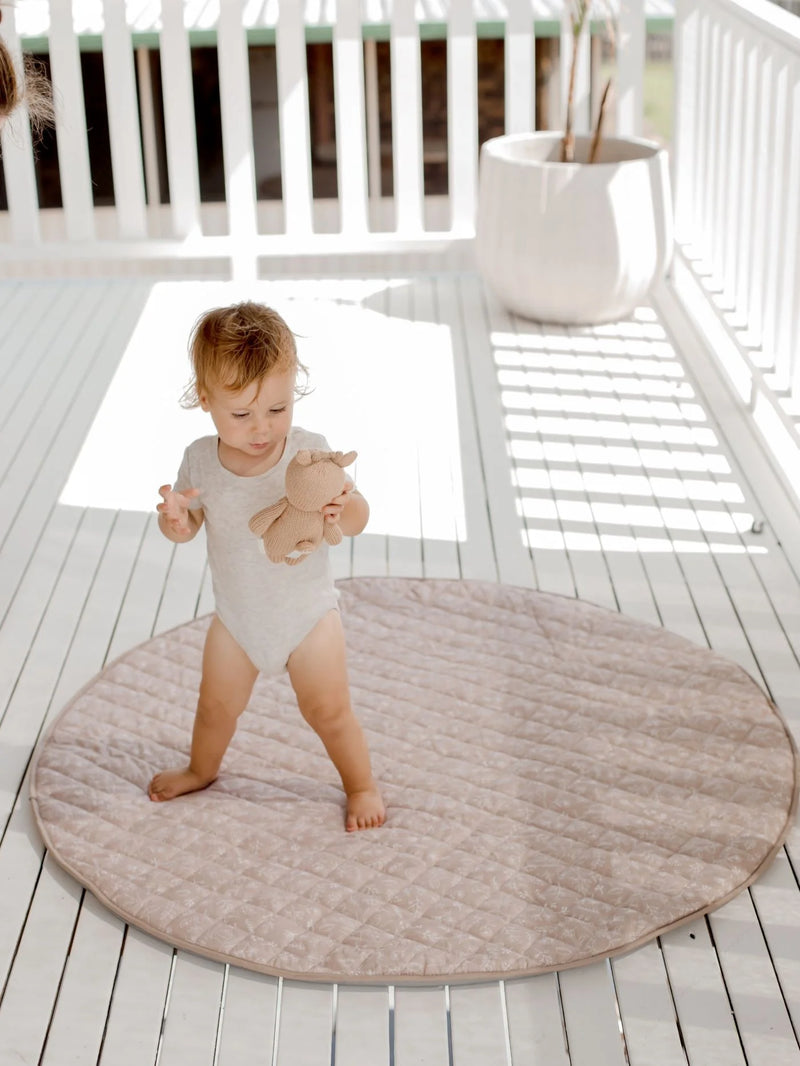 Waterproof Padded Playmat - Bee Kind