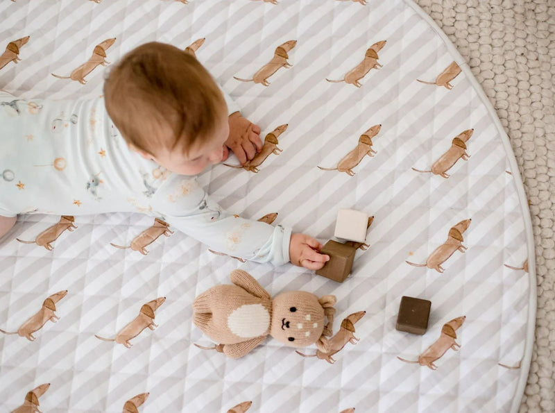 Waterproof Padded Playmat - Dachshund Days