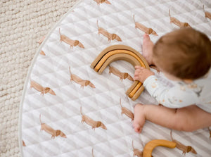 Waterproof Padded Playmat - Dachshund Days