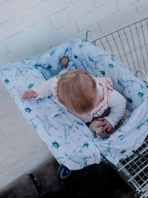 Universal Padded Trolley Liner - Turtle Bay