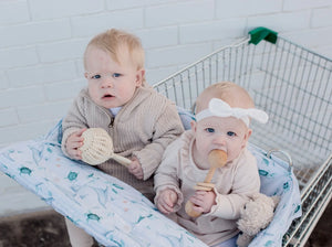 Universal Padded Trolley Liner - Turtle Bay