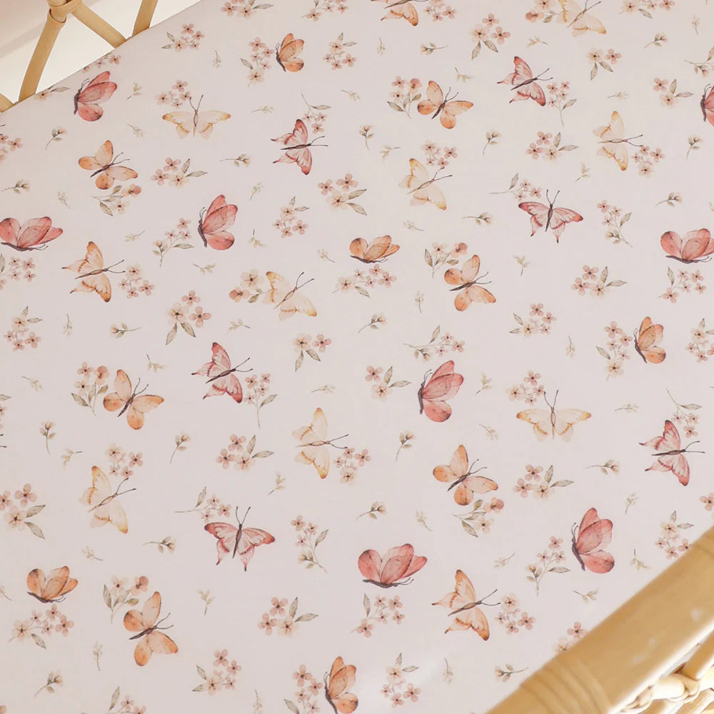 Jersey Nursery Linen - Butterfly