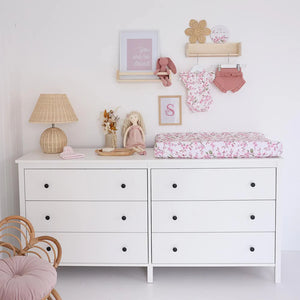 Jersey Nursery Linen - Cherry Blossom