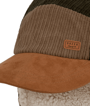 Beanie - Boys Trapper - Granville Olive (2+ years)