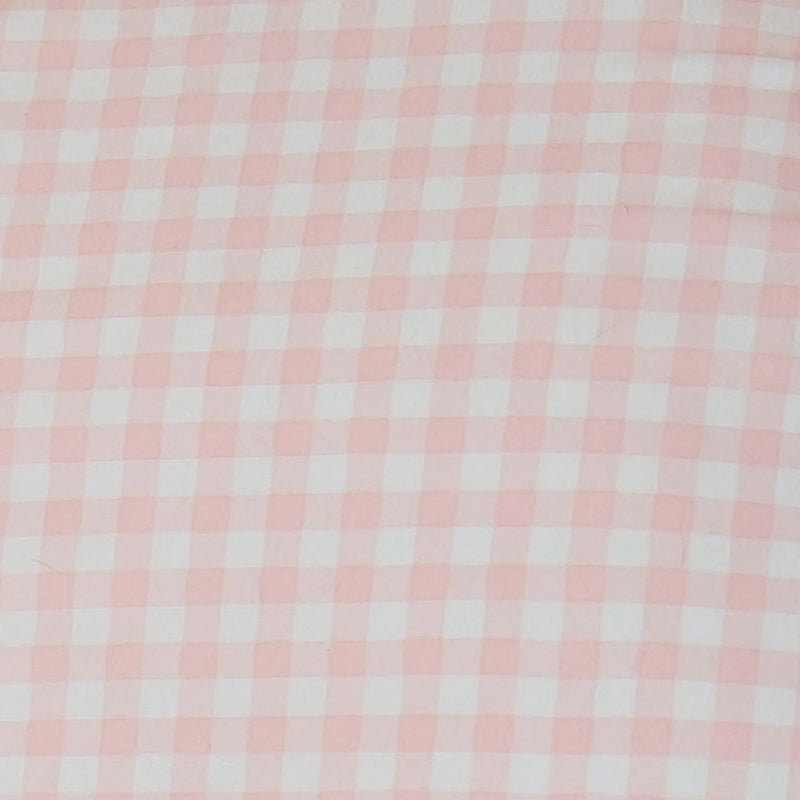 Bed Mate - Waterproof Sheet Protector WITH WINGS - Blush Gingham