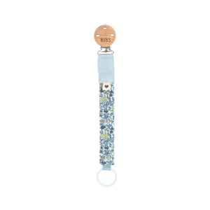 BIBS x Liberty Pacifier Clip - Chamomile Lawn/Baby Blue