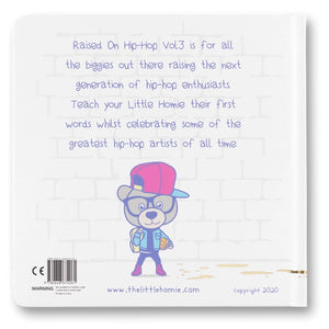 Book - Raised on Hip-Hop Vol. 3 First Words