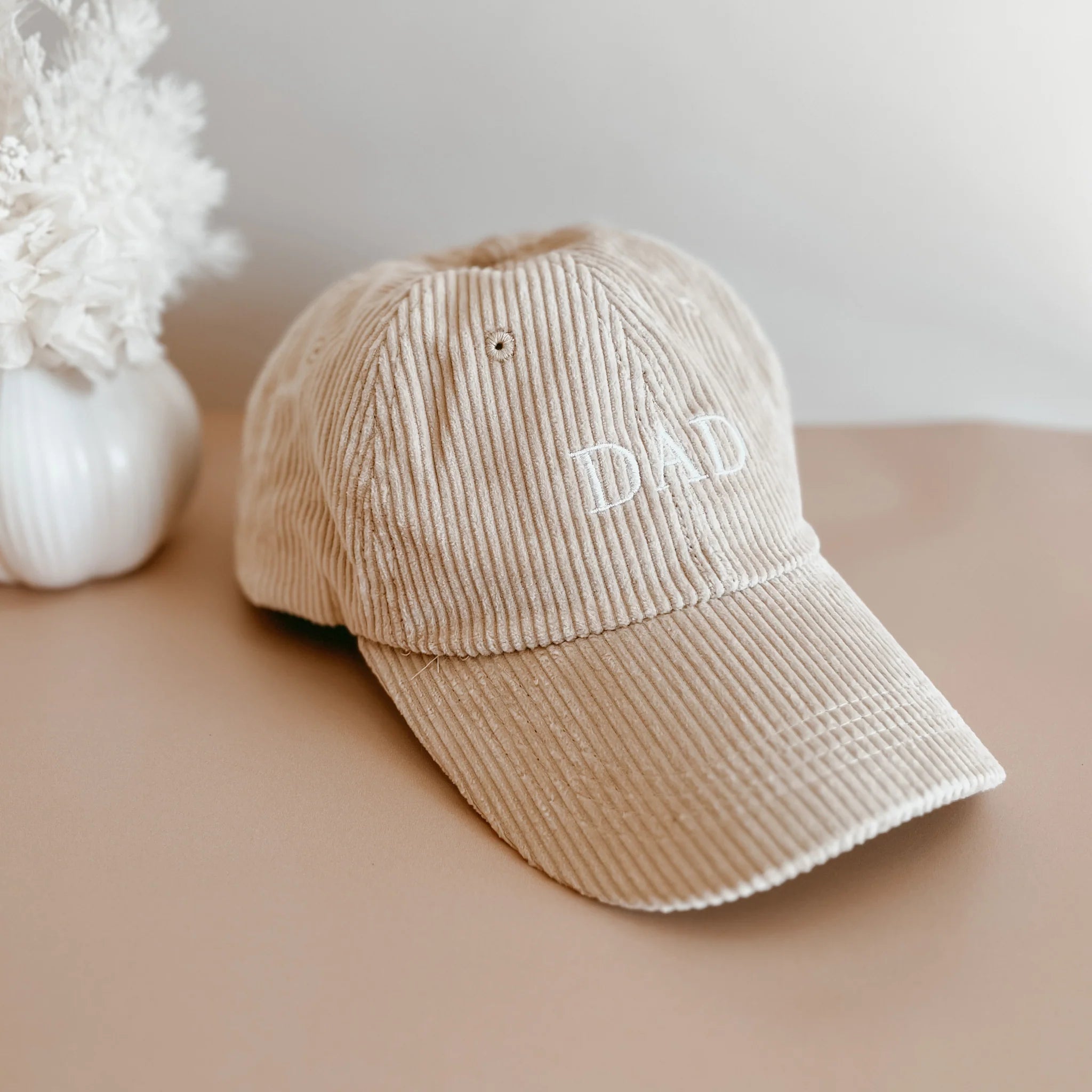 Dad Corduroy Curve Brim Hat Mini Haven