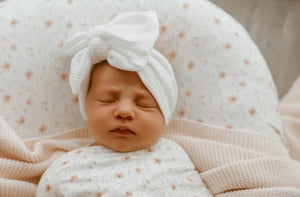 Bamboo Jersey Swaddle - Blossom