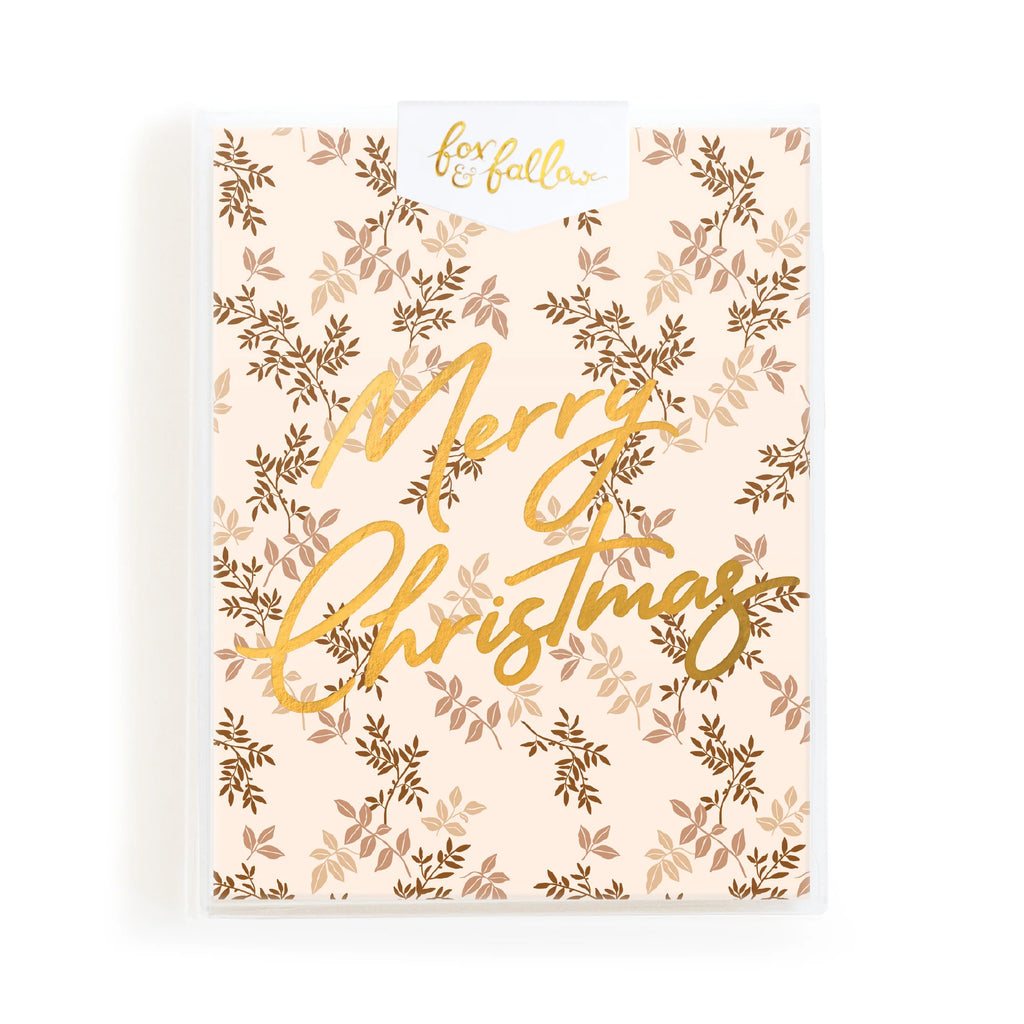 Greeting Card - Christmas - Redwood Vines