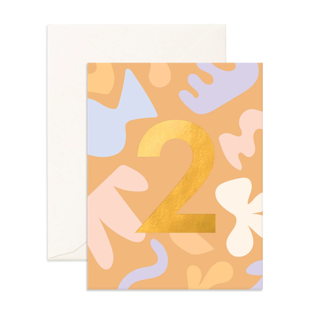 Greeting Card - No. 2 Birthday
