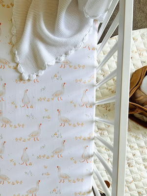 Organic Nursery Linen - Goosey Gander