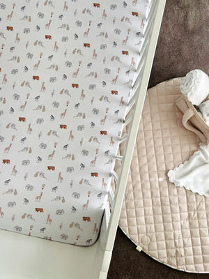 Organic Nursery Linen - Savanna Bebe