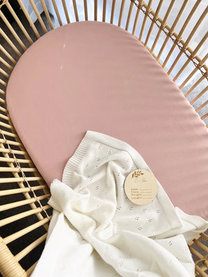 Organic Nursery Linen - Blush